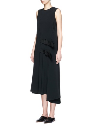 Front View - Click To Enlarge - ACNE STUDIOS - 'Scilla' belted wrap dress