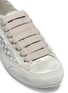 Detail View - Click To Enlarge - PEDRO GARCIA  - 'Padme' basketweave satin sneakers