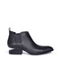 Main View - Click To Enlarge - ALEXANDER WANG - 'Kori' cutout heel leather Chelsea boots