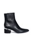 Main View - Click To Enlarge - ALEXANDER WANG - 'Jude' floating heel leather boots