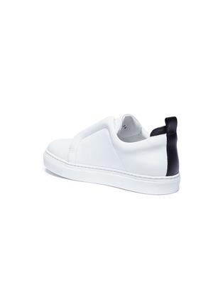Figure View - Click To Enlarge - PIERRE HARDY - 'Mini Slider' leather kids skate slip-ons