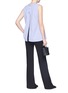 Figure View - Click To Enlarge - CHRISTOPHER ESBER - Split button back sleeveless top