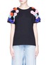 Main View - Click To Enlarge - MINKI - Floral appliqué T-shirt