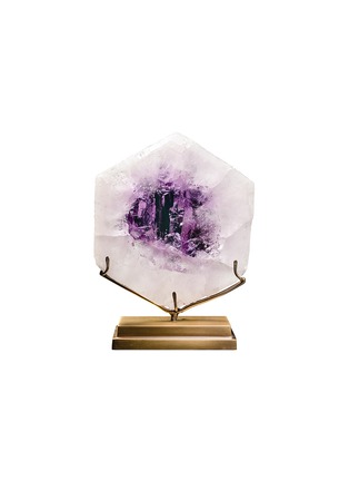 Main View - Click To Enlarge - OBJET DE CURIOSITÉ - Amythyst slice crystal