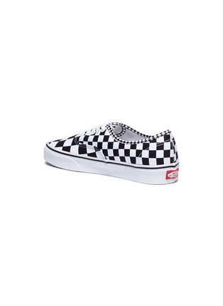 Detail View - Click To Enlarge - VANS - 'Authentic' checkerboard canvas unisex sneakers