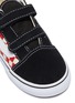 Detail View - Click To Enlarge - VANS - 'Old Skool V' colourblock checkerboard toddler sneakers