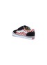 Figure View - Click To Enlarge - VANS - 'Old Skool V' colourblock checkerboard toddler sneakers
