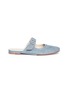 Main View - Click To Enlarge - CREATURES OF COMFORT - 'Lucca' suede Mary Jane slides