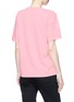 Back View - Click To Enlarge - VICTORIA, VICTORIA BECKHAM - Sequin flamingo appliqué T-shirt