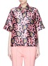 Main View - Click To Enlarge - VICTORIA, VICTORIA BECKHAM - Graphic print sateen T-shirt