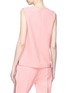 Back View - Click To Enlarge - VICTORIA, VICTORIA BECKHAM - Stripe outseam sleeveless shell top