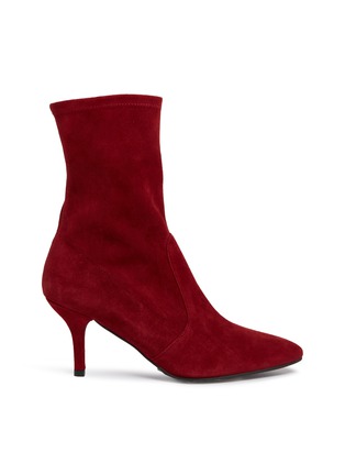 Stuart weitzman cling top stretch bootie