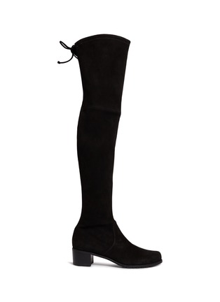 Main View - Click To Enlarge - STUART WEITZMAN - 'Midland' suede thigh high boots