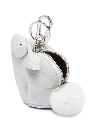 Detail View - Click To Enlarge - LOEWE - 'Bunny' leather charm