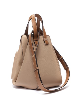 Detail View - Click To Enlarge - LOEWE - 'Hammock' small colourblock calfskin leather bag