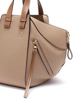  - LOEWE - 'Hammock' small colourblock calfskin leather bag