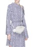 Figure View - Click To Enlarge - LOEWE - 'Bunny' mini grainy leather bag