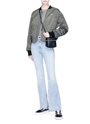 Figure View - Click To Enlarge - RAG & BONE - 'Bella' split cuff flared jeans