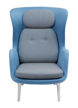 Main View - Click To Enlarge - MANKS - Ro™ easy chair – Blue