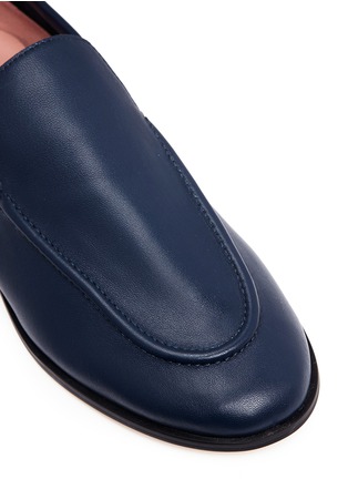 Detail View - Click To Enlarge - PEDDER RED - 'Phil' leather loafers