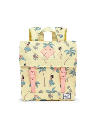 Main View - Click To Enlarge - HERSCHEL SUPPLY CO. - 'Survey' hula print canvas 5.5L kids backpack