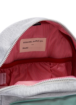 Detail View - Click To Enlarge - HERSCHEL SUPPLY CO. - 'Heritage' colourblock canvas 16L kids backpack