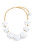 Main View - Click To Enlarge - KENNETH JAY LANE - Floral rolo chain necklace