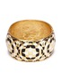 Main View - Click To Enlarge - KENNETH JAY LANE - Geometric pattern cuff