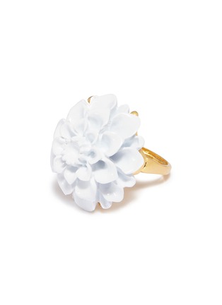 Detail View - Click To Enlarge - KENNETH JAY LANE - Floral ring