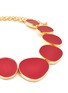Detail View - Click To Enlarge - KENNETH JAY LANE - Irregular enamel oval necklace
