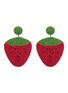 Main View - Click To Enlarge - KENNETH JAY LANE - Beaded strawberry drop earrings
