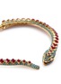 Detail View - Click To Enlarge - KENNETH JAY LANE - Glass crystal beaded snake necklace