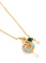 Detail View - Click To Enlarge - KENNETH JAY LANE - Mermaid pendant necklace