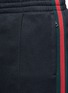 Detail View - Click To Enlarge - GUCCI - Stripe trim jogging pants