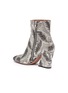 Detail View - Click To Enlarge - DRIES VAN NOTEN - Leaf jacquard ankle boots