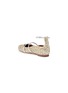 Figure View - Click To Enlarge - MALONE SOULIERS - 'Robyn' leather strap glitter kids ballerina flats