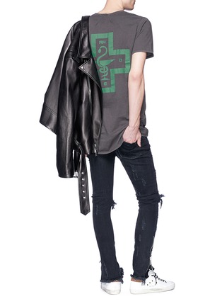Figure View - Click To Enlarge - RHUDE - 'Rhude Pharmacy' graphic print T-shirt