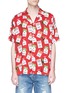 Main View - Click To Enlarge - RHUDE - 'Hawaiian Cigarette' graphic print short sleeve shirt