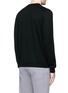 Back View - Click To Enlarge - PS PAUL SMITH - 'Chain-link Heart' Merino wool sweater