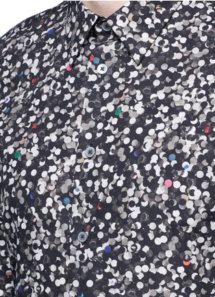 Detail View - Click To Enlarge - PS PAUL SMITH - 'Paper Dot' print cotton shirt