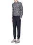 Figure View - Click To Enlarge - PS PAUL SMITH - 'Paper Dot' print cotton shirt