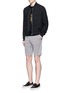 Figure View - Click To Enlarge - PS PAUL SMITH - Polka dot jacquard cotton-wool bomber jacket