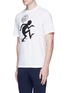 Front View - Click To Enlarge - PS PAUL SMITH - 'One Way' print T-shirt