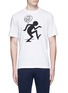 Main View - Click To Enlarge - PS PAUL SMITH - 'One Way' print T-shirt