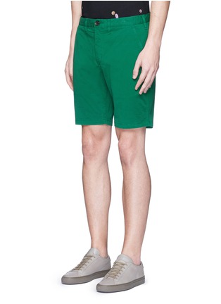Front View - Click To Enlarge - PS PAUL SMITH - Standard fit cotton chino shorts