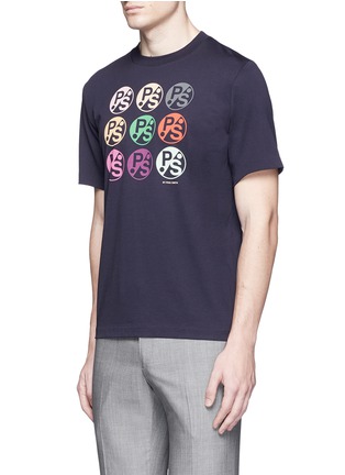 Front View - Click To Enlarge - PS PAUL SMITH - Logo print T-shirt