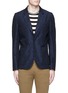 Main View - Click To Enlarge - PS PAUL SMITH - Heart jacquard cotton-wool blazer