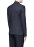 Back View - Click To Enlarge - PS PAUL SMITH - Slim fit micro check wool blazer