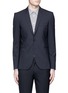 Main View - Click To Enlarge - PS PAUL SMITH - Slim fit micro check wool blazer