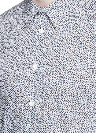 Detail View - Click To Enlarge - PS PAUL SMITH - 'Mini Heart' print cotton poplin shirt